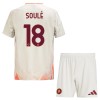 Conjunto (Camiseta+Pantalón Corto) AS Roma Soule 18 Segunda Equipación 2024-25 - Niño